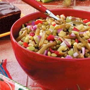 Зеленые бобы «Конфетти»-Рецепт салата
