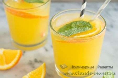 Апельсиновый напиток.