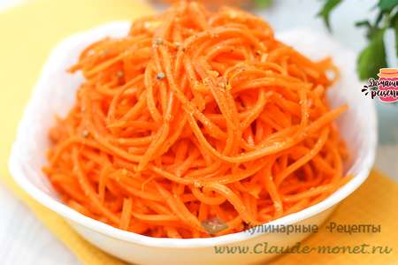 Быстрая морковка по-корейски