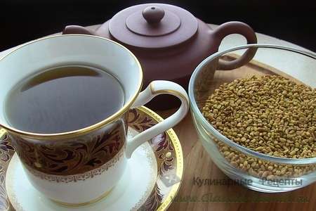 Египетский желтый чай из пажитника