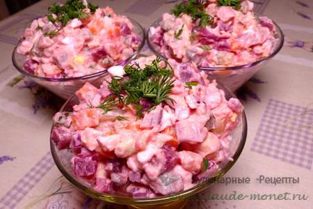 Финский салат росоли