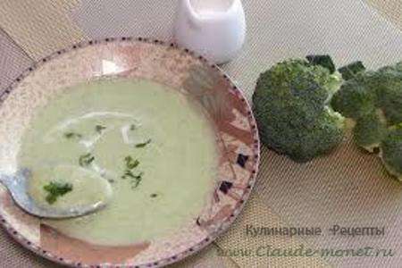 Крем суп из брокколи