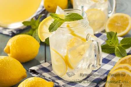 Лимонад - лучший рецепт - вкусный напиток на праздничный стол