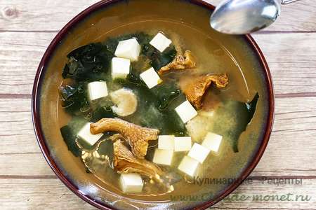 Мисо суп - японская кухня