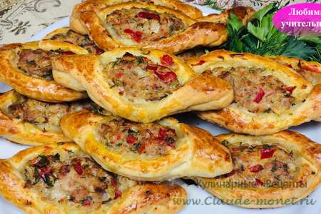 Открытые пирожки с мясом в духовке / turkish meat pies pide