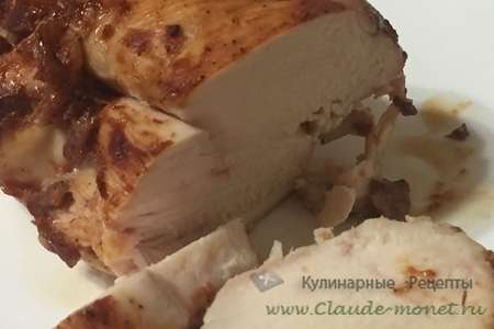 Пастрома - сочная куриная грудка в духовке, вместо колбасы