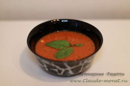 Простейший и вкуснейший томатный суп пюре с базиликом