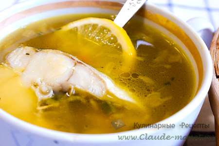 Рыбный суп с минтаем