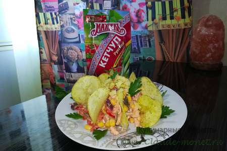 Салат с кетчупом махеевъ, казахстан