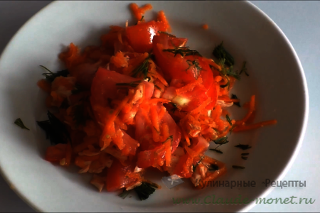 Салат с корейской морковкой и куриной грудкой