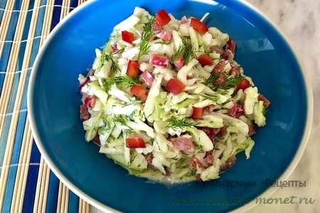 Салат со свежей капустой