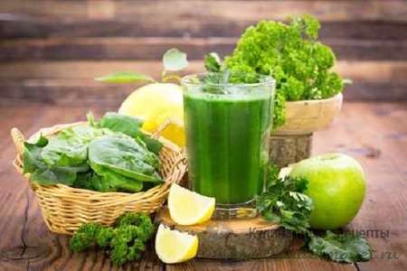 Витаминный смузи за 2 минуты ¦ зелёный коктейль для здоровья и красоты