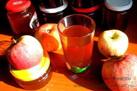 Заготовка яблочного сиропа