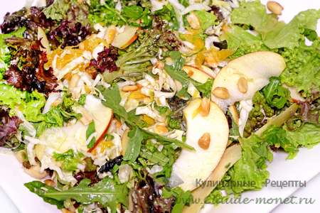 Зеленый салат для похудения